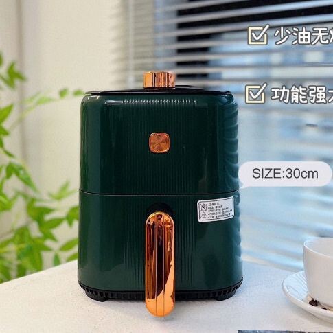 Factory direct sales air fryer large-capacity fryer household multi-functional fume-free fully automatic electric fryer on behalf of