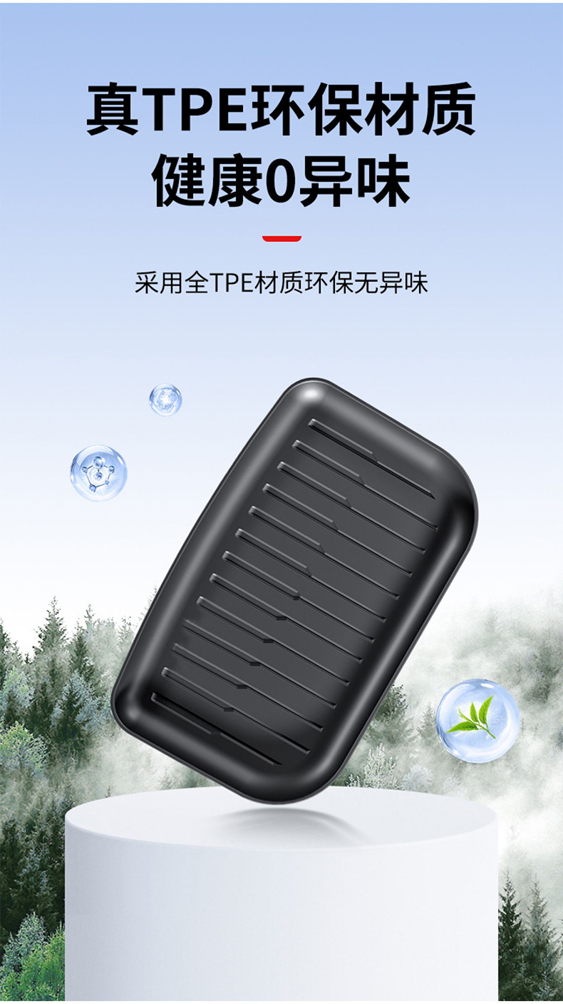 Suitable for the New Version of Model Y3 Tesla Trunk Mat Tpe Front and Rear Trunk Mat Modification Accessories Cross-Border