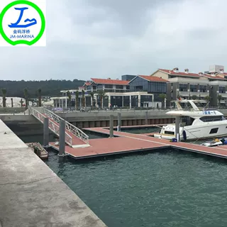 哇噢工厂供应水上浮桥人行浮桥游艇码头景观码头停船浮桥码头定制