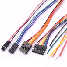 杜邦线2P/3P/4P/5P/6P/7P/8P/10P单头/ 双头2.54mm彩色排线连接线