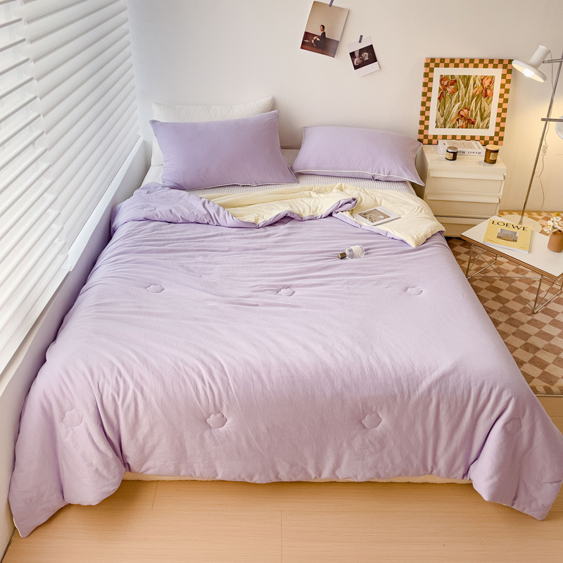 Product Class AYunrou Knitted Summer Cooling Quilt Soy Quilt Washable Summer Quilt Gift Quilt Air Conditioner Quilt