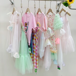 Maqiu Beichu Snoopy 2025 Summer New Girls' Dress Factory Children's Clothing First-Hand Supply Wholesale