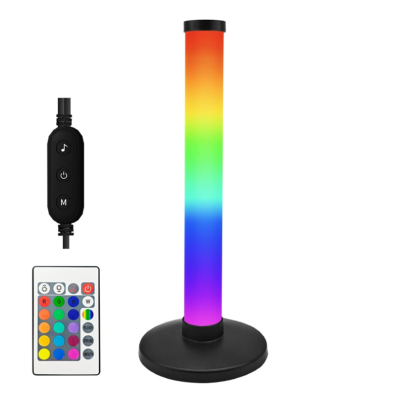 Глобальная стиль горячий e-sports звуковой ловитель атмосферы лампа RGB фантом музыка ритм ловушка лампа компьютерный стол атмосфера свет