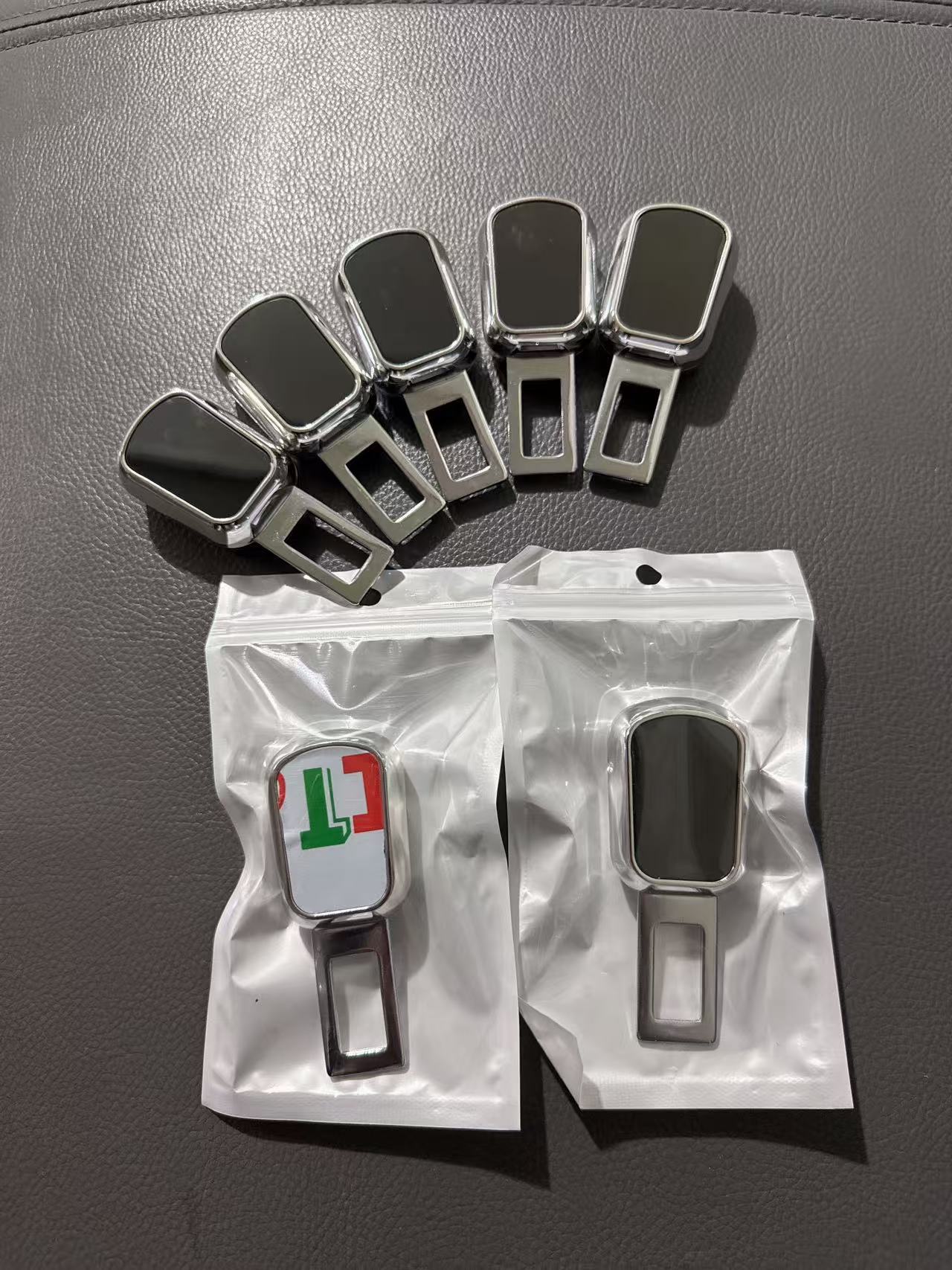 Cross-Border Car Safety Seat Belt Extension Connector, Dual-Use Buckle for Front and Rear Seats, In-Car Insert