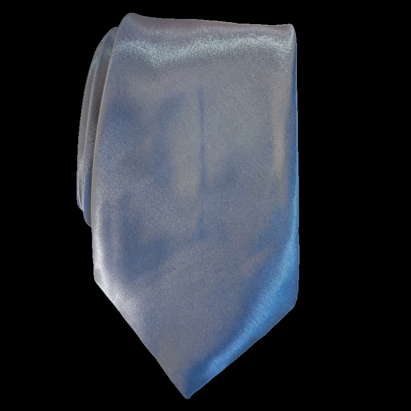 Tie (Yazhi) 8 cm Width, Handmade Business Necktie, Plain Satin Look, Multi-Color Options