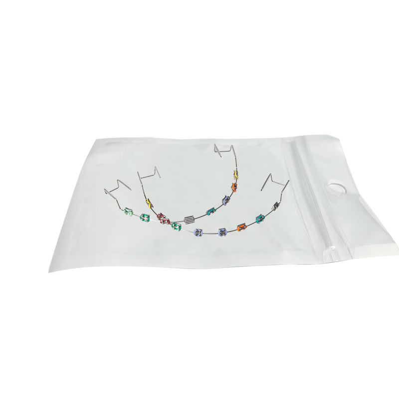 Decoración de aparatos ortopédicos dentales transfronterizos, colores completos, decoración de tirantes, aparatos ortopédicos de moda coloridos