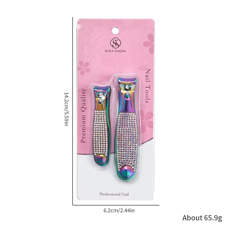 Nuevo acero inoxidable manicure creativo transfronterizo taladro manicure portátil gran conjunto de herramientas de manicure