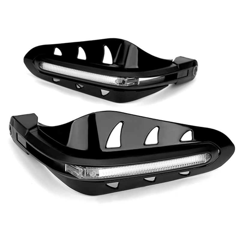 Factory Direct Sales Motorcycle Accessories Led White Turn Signal Light, Brake Protection, Anti-Fall Handguard, Off-Road Modification