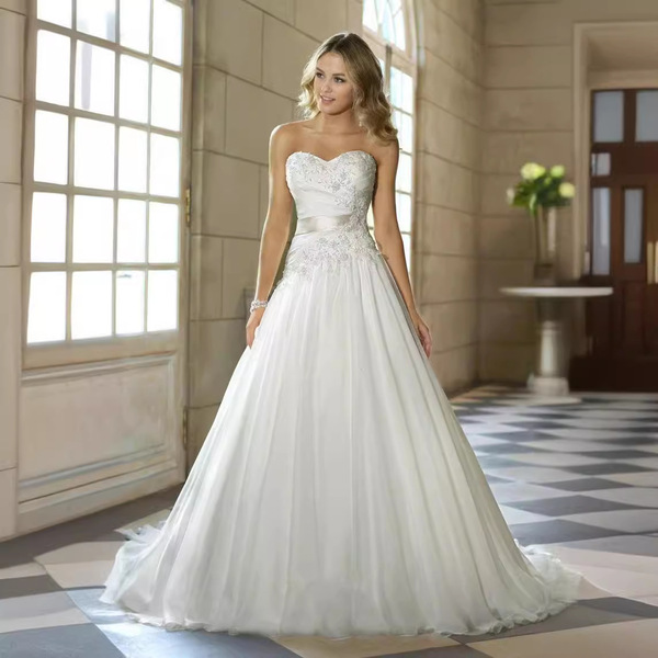 Lace tube top for bride