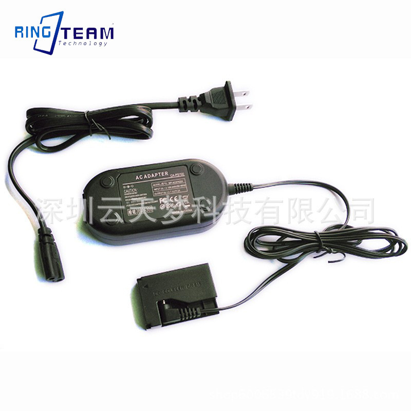 Yuntianmeng for Canon 100D kiss x7 AC power adapter ACK-E15 fake battery connector