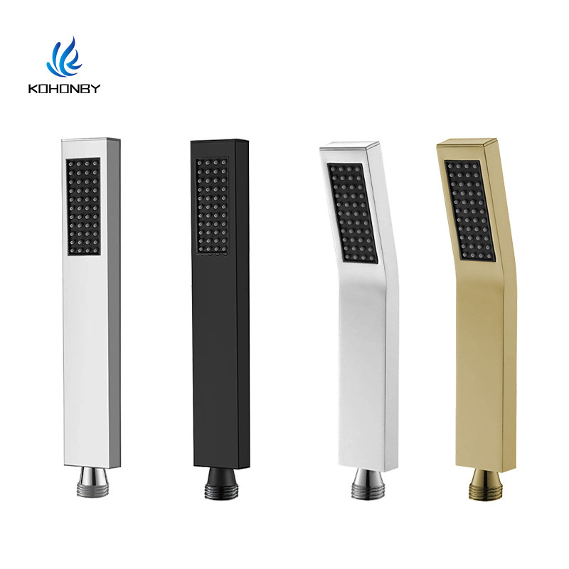 304 stainless steel shower square shower head hand-held square pressurized shower head shower head rectangular shower head