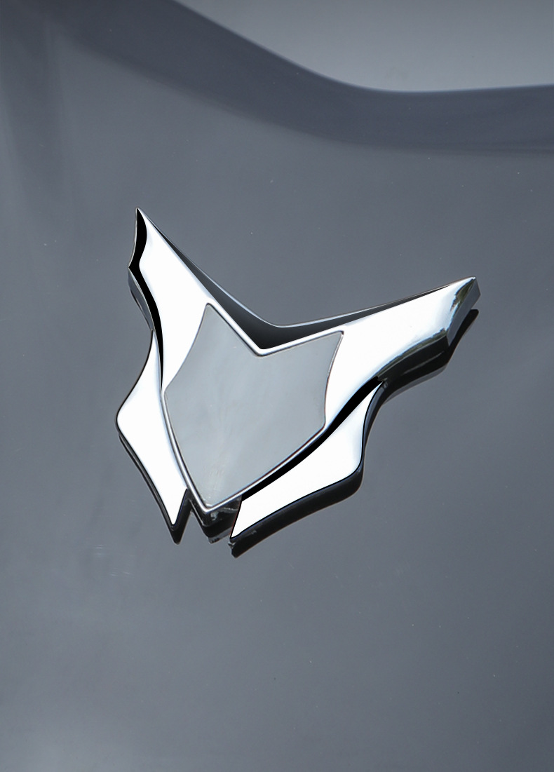 Logo Pattern Design for Cars, Motorcycles, Electric Vehicles, Personalized Modification Decoration Stickers, Zinc Alloy, Stainless Steel Metal