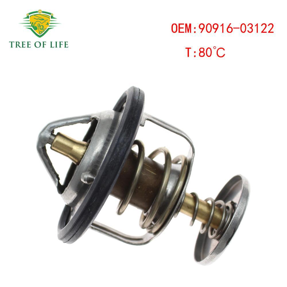 90916 - 03122 Aplicable al termostato del motor de 80 °C Citroën logotipo Toyota image 5