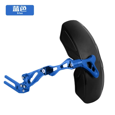 Ninebot U+/N1S/U/M Series, Modified – Electric vehicle fender - guardian-fender-black-blue-bracket-short-style