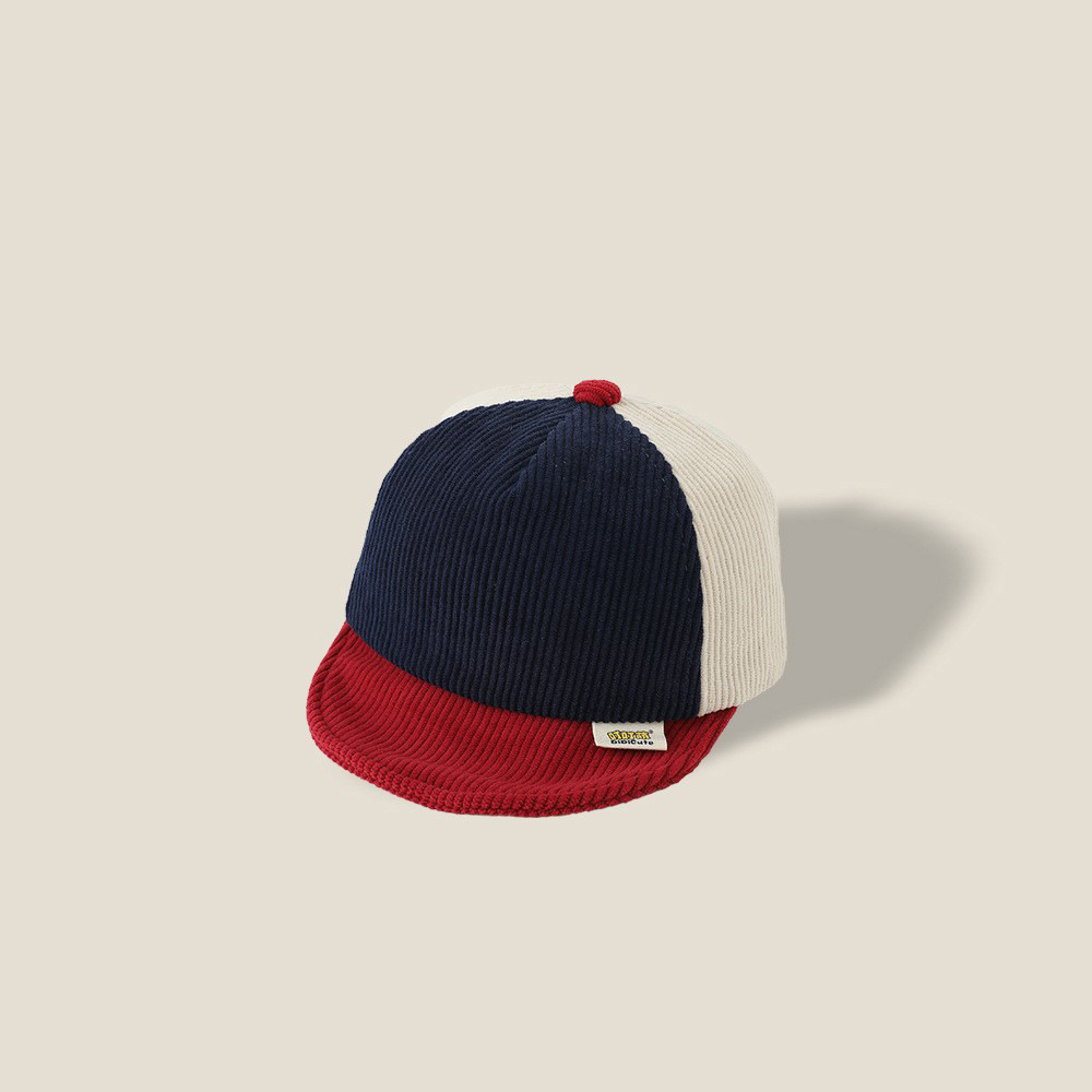 Sombrero de bebé otoño y invierno de terciopelo suave gorra de lengua de goma para bebés de color extranjero amplio sombrero de béisbol caliente para bebés para hombres y mujeres