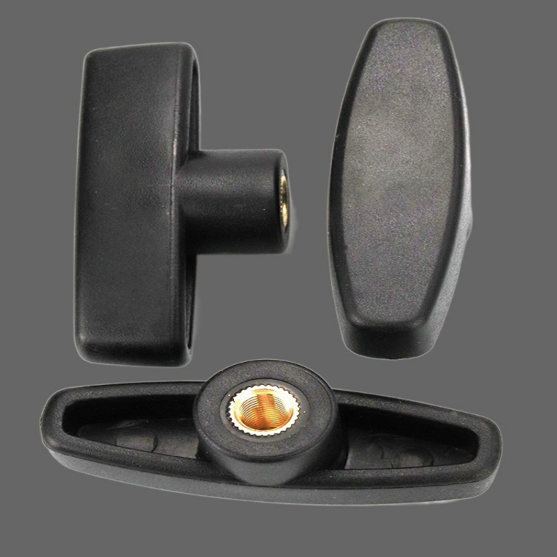 一字胶头螺帽圆头梅花手柄螺母塑料调节手拧螺丝螺母大全M3M