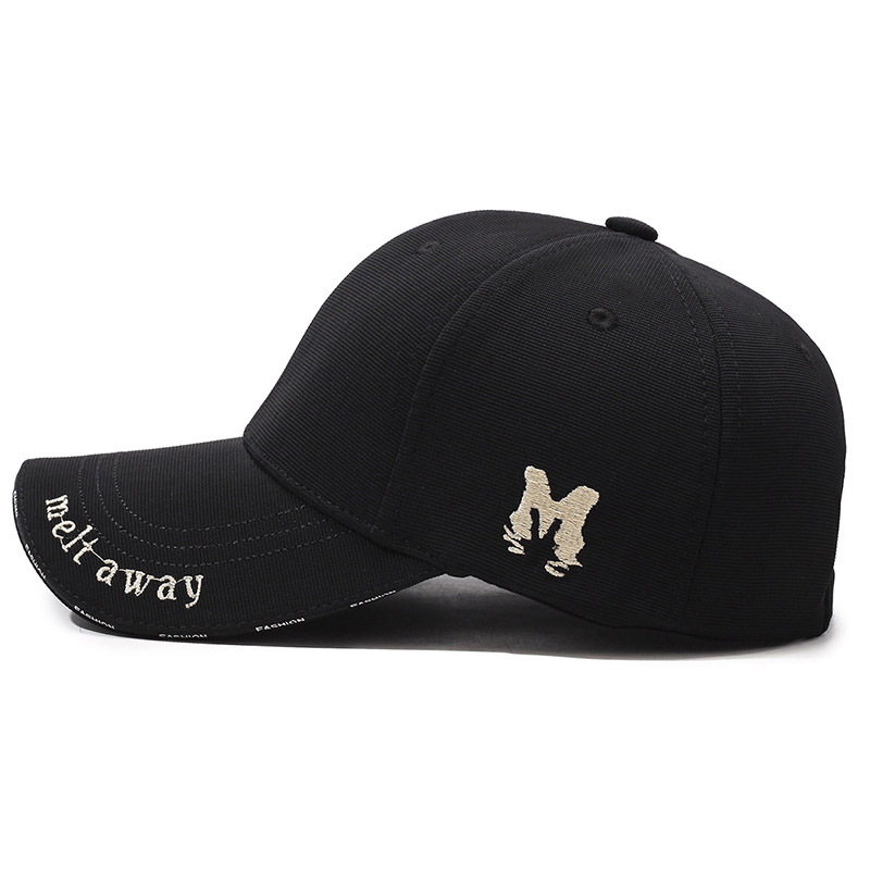 Cappellino da baseball ricamato con lettera m per uomo e donna_voghion.com