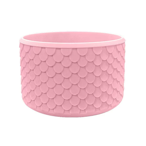 Macaron coral red (fish scale pattern)