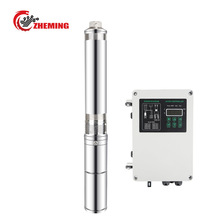 高扬程AC/DC不锈钢太阳能深井泵多级高压水泵抽水泵井用