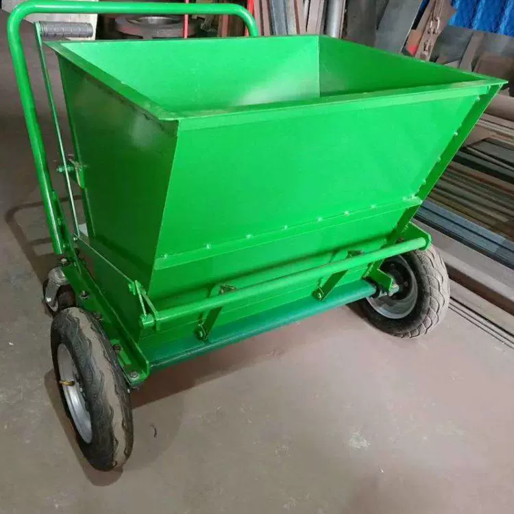 Ручная машина для наполнения песком, машина для ухода за газоном, ручная четырехколесная тележка для наполнения песком, машина для ухода за искусственной травой