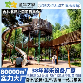 吉林北湖公园游乐设备定制户外无动力游乐设施器材厂鸟巢主题乐园