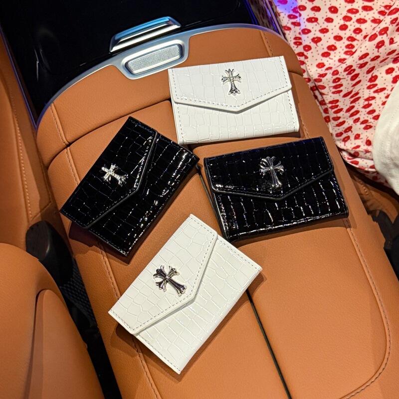 High-End Crocodile Pattern Cross Coin Purse, Multi-Card Slot Id Bag, 70% off Card Holder, Good-Looking, Universal for Men and Women