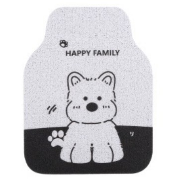 カー用品、インテリアカー用品、漫画動物ティッシュペーパー、フットパッド、ユニバーサル滑り止め防水車用収納ナプキン|undefined