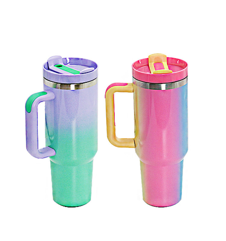 Casual Solid Color Stainless Steel Thermos Cup display picture 4
