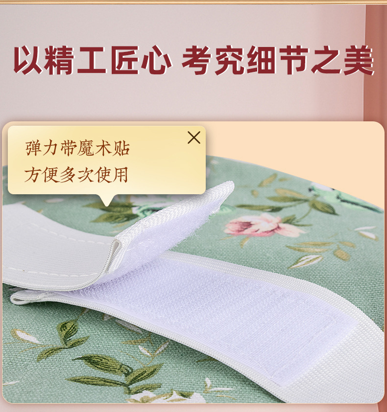 Electric Moxa Heating Waist Belt Ai Jiu Bao Mugwort Warm Compress Abdominal Support 9-Level Timer Grey details