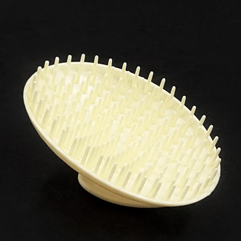 Cepillo de Masaje para Limpieza del Cuero Cabelludo, Plástico, para Baño y Lavado de Cabello
