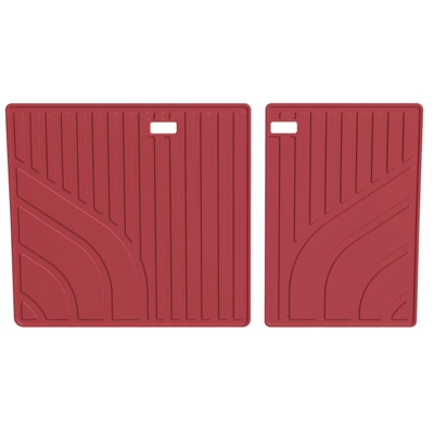 Modelə uyğun ayaqaltı: Rear Trunk Mats, and Backrest Pads - xiaomi-su7-backrest-cushion-red
