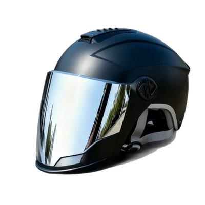 Half Helmet for Women, Suitable for Electric — Motosiklet kaskı (dəbilqə)
