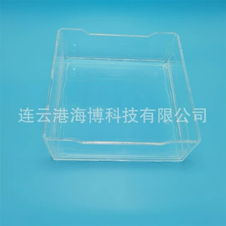耐高温石英匣钵 方形片焊接透明石英坩埚 可根据图纸定制