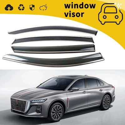 Rain shield red flag H5H6H9HS3E-HS3HS5HS7EH7HQ9E-QM5 - 23-h5stainless-steel-bright-strip-adhesive-4