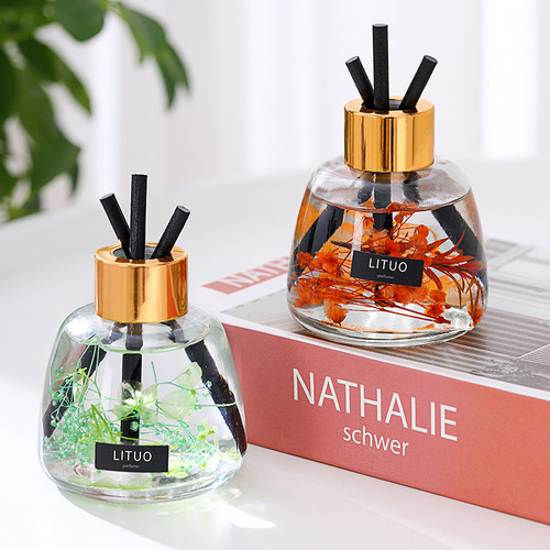 Flower car perfume ornaments car perfume holder home bedroom car long-lasting essential oil fireless aromatherapy fragrance