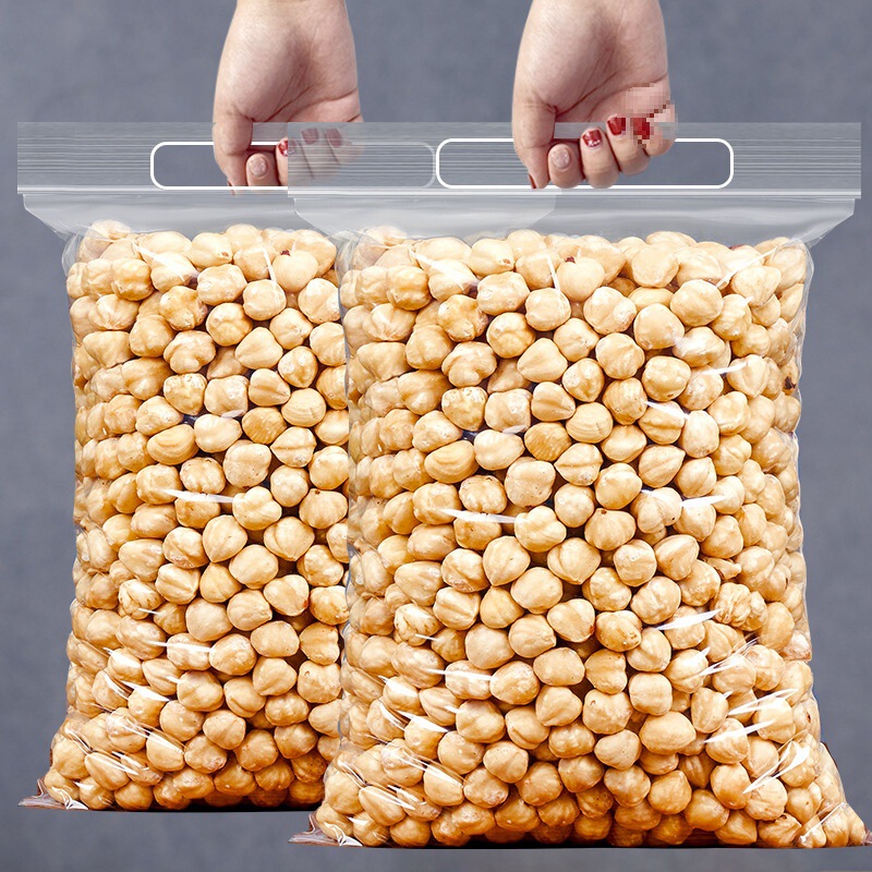2025 New Northeastern Large Hazelnut Kernels 500g Nuts Original Baked Dried Fruits Special Snacks for Pregnant Women New Year Goods Wholesale