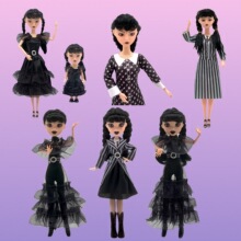 跨境外贸玩具亚当斯星期三公仔亚当斯星期三娃娃厂家批发