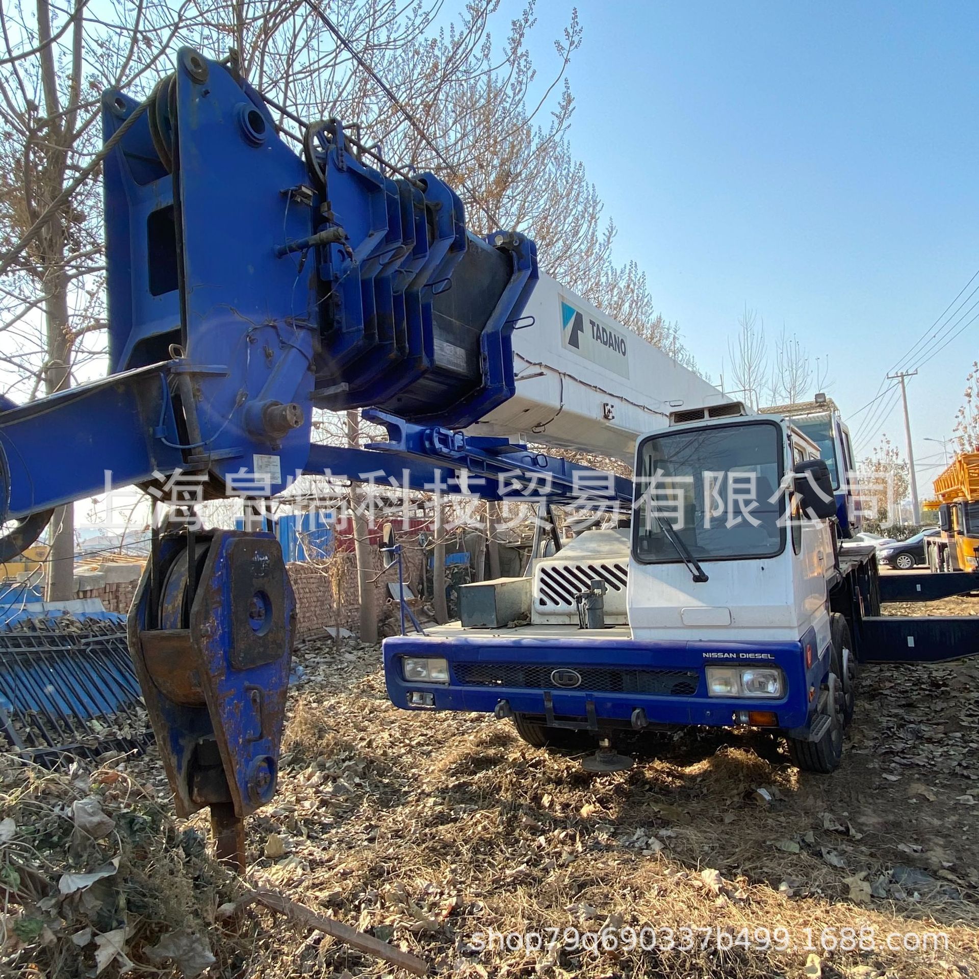 多田野55吨汽车吊 二手起重机 小型吊车 多田野越野吊 日本起重机