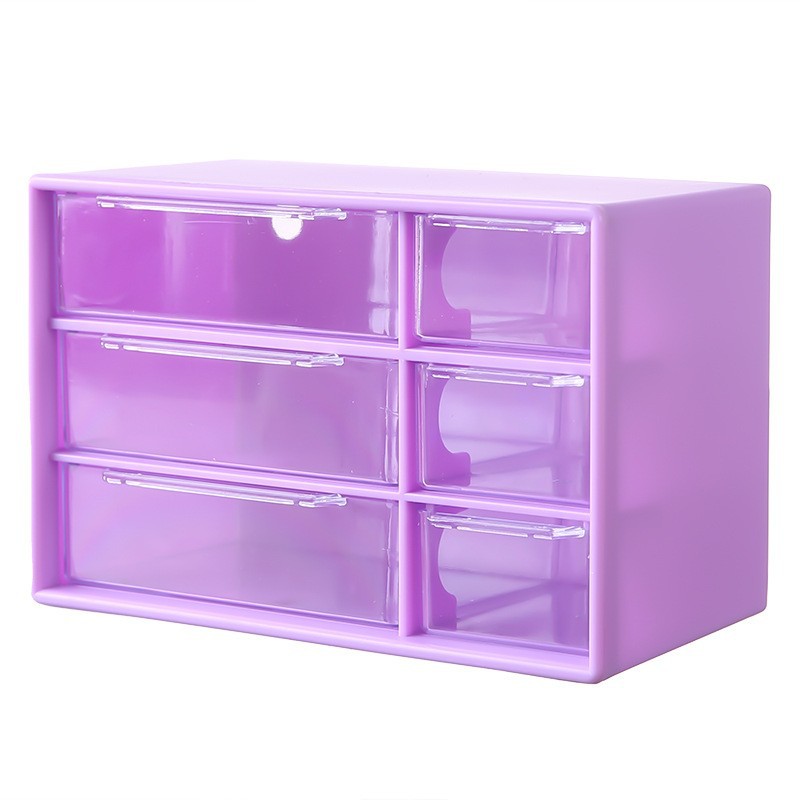 Purple storage box, sticker