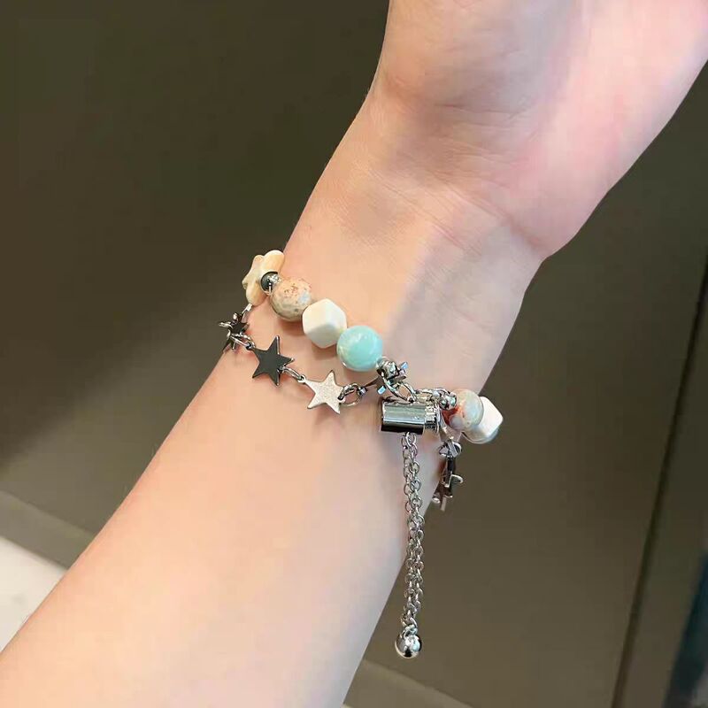 Star-colored beaded strap suitable for Xiaomi Mi Band 10/9/8 Pro and Redmi watch wristbands Star-colored beaded strap suitable for Xiaomi Mi Band 10/9/8 Pro and Redmi watch wristbands