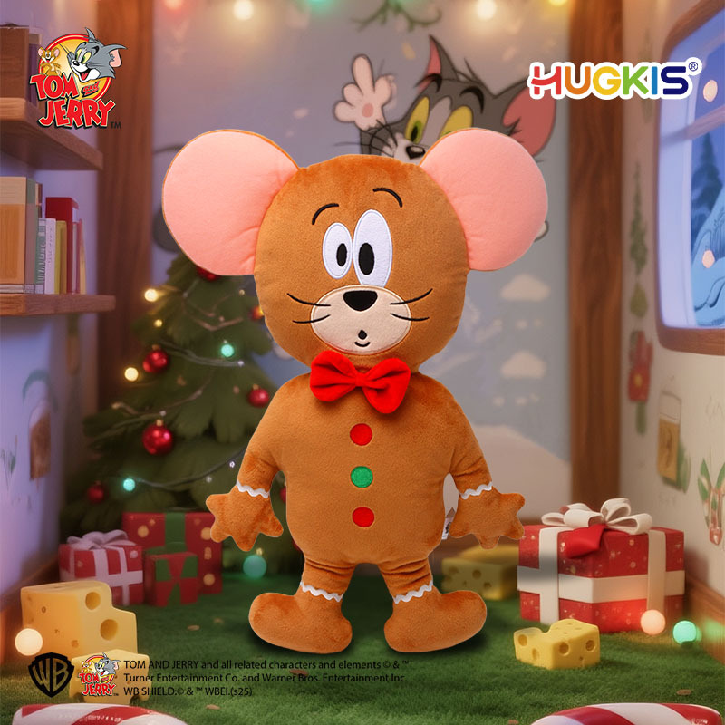 猫和老鼠毛绒玩具杰瑞公仔玩偶抱枕娃娃生日礼物圣诞节杰利鼠礼物