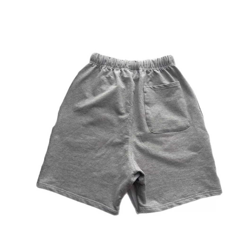 FOG многослойные ESSENTIALS светоотражающие буквы спортивные шорты хай street мода бренд черные шорты мужские летние три четверти pants