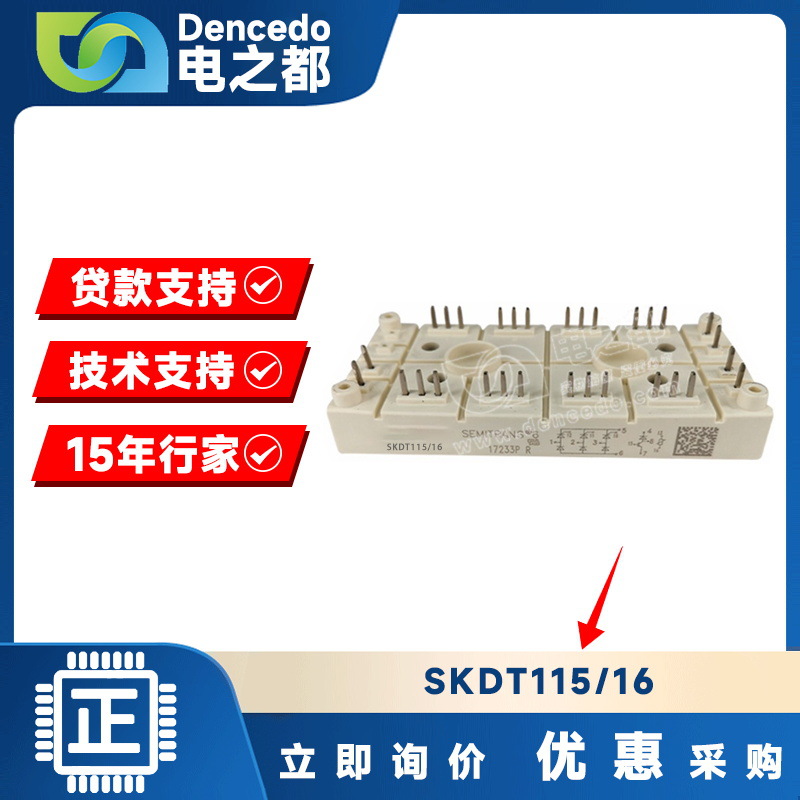 SKDT115/16 MODULE IGBT可控硅功率模块 原装全新