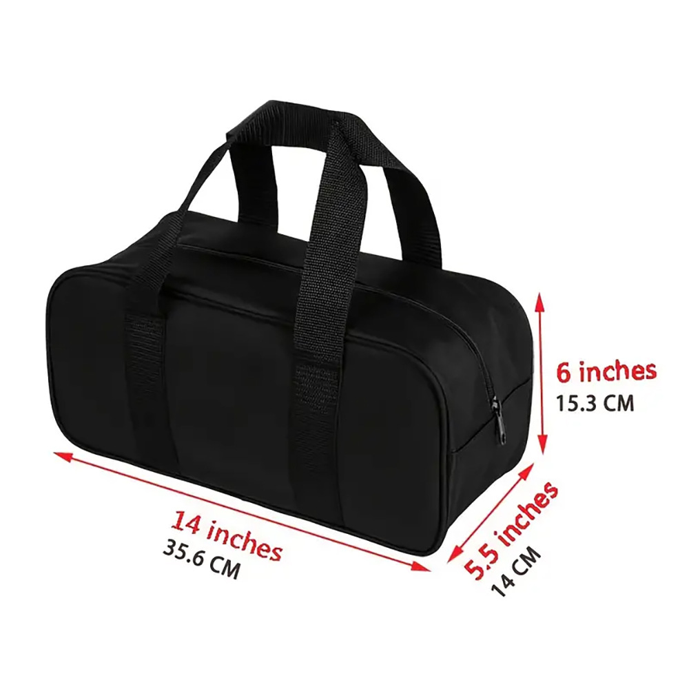 (2개) 국경 간 뜨거운 판매 대용량 핸드 키트 하드웨어 저장 가방 지퍼 내구성 방수 옥스포드 천 툴킷