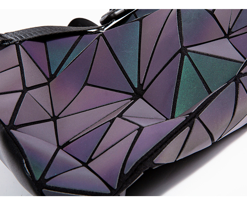 Geometric Grid Computer Backpack For Men And Women, Laptop Bag_voghion.com