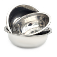 不锈钢B型带磁反边面盆家用洗菜盆脸盆地摊十元店批发