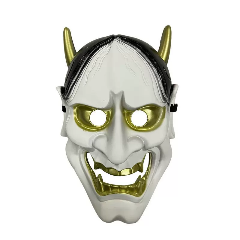 White mask, halloween, cosplay