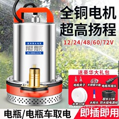 直流潜水ポンプ12V24V48V60V72Vポンプ農業用屋外ポンプ家庭用電気ボトル車用