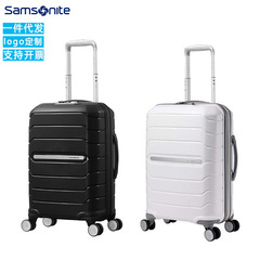 Samsonite 新しいスーツケース軽量トロリースーツケース搭乗スーツケース税関ロック航空機ホイール I72