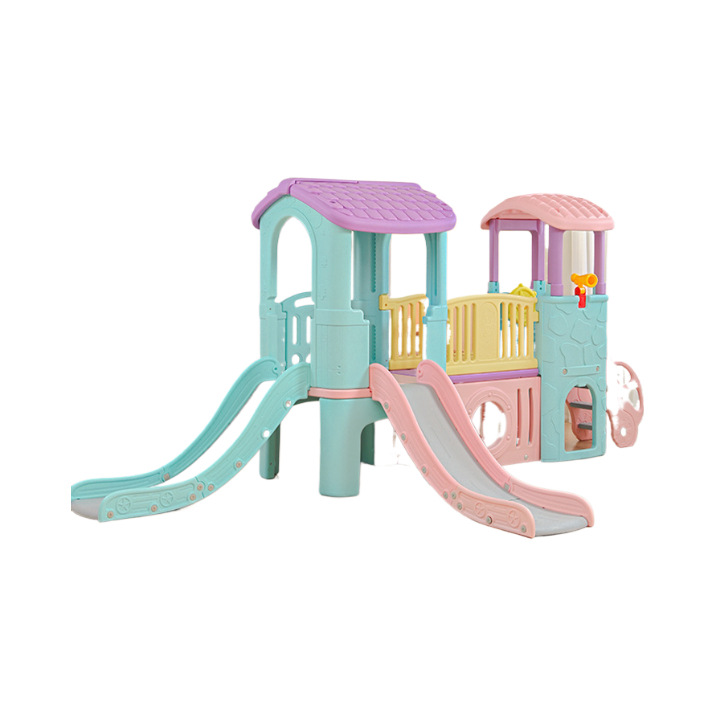 Baby interior y exterior diapositivas diapositivas juguetes infantiles diapositivas columnas pequeño prodigio patio de juegos multifuncional